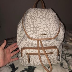 Calvin Klein Monogram backpack